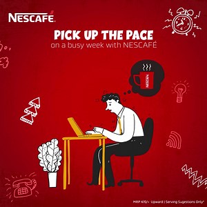 Get into the vibe to Pick Up the Pace and tackle your week with NESCAFÉ! #PickUpThePace #NESCAFÉ | NESCAFÉ