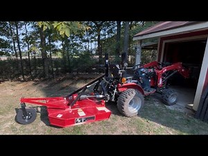 Can the RK24 Tractor Handle a Brush Hog?