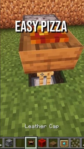 Minecraft Pizza Design #minecraft #minecraftshorts #minecraftguide #minecrafthowto #redstone