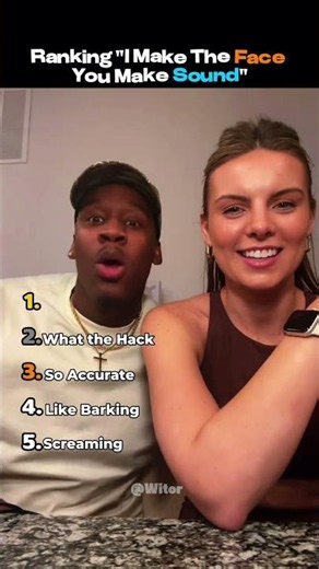 Ranking The BEST "I Make The Face You Make The Sound" Challenge Moments 😂 #shorts