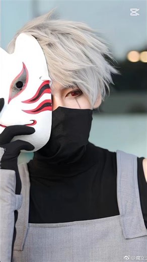 Kakashi in different styles #anime #cosplay