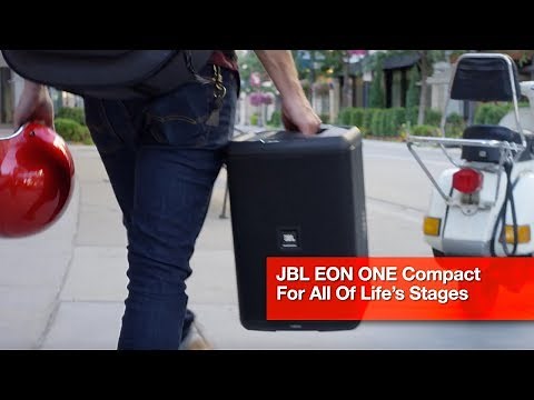 JBL EON ONE Compact: Pro Audio For All of Life's Stages