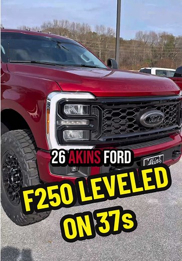RUBY RED 2026 Ford F250 Lariat BUBBA COVERT Edition