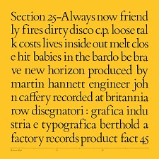 Section 25 - Always Now - album review