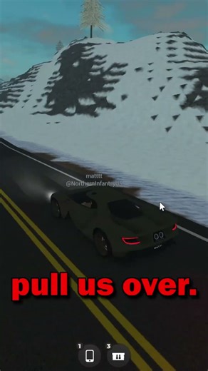 He tried to cut us off #roblox