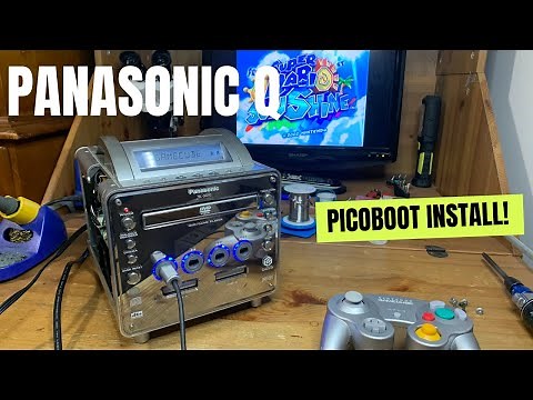 Picoboot installation in a Panasonic Q! Get even more out of this rare console!