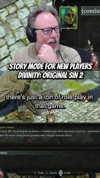 Story Mode for New Players In Divinity: Original Sin II