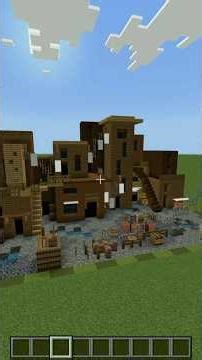 Day 155 :: poor city :: creative Minecraft building