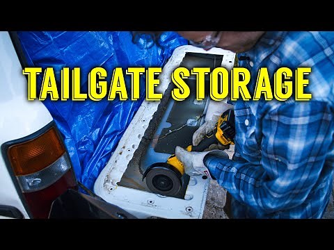 Installing Tailgate Storage on the 80 SERIES LANDCRUISER