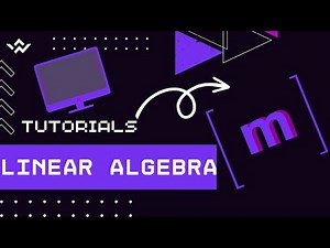 Linear algebra tutorial(week5)