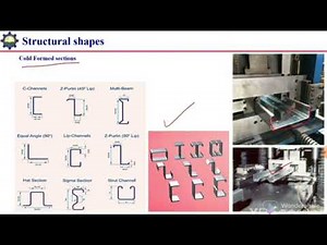 Structural shapes of steel |types of structural shapes| cold formed & built up section