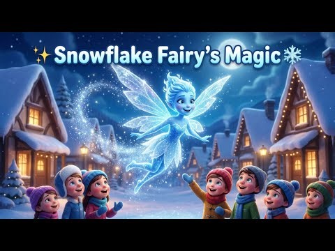 The Adventure of the Snowflake Fairy ❄️✨ | Magical Fairy Tale for Kids | Winter Story