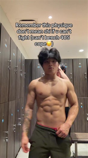 Long hair peak | bench press