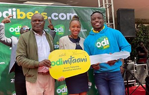 159K views · 6.6K reactions | Ferdinand Omanyala gets a new car, a Toyota Harrier, from OdiBets | NTV Kenya | Facebook