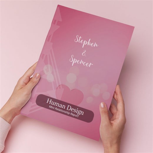 Human Design Relationship Reading, Compatibility Report (PDF Download) - Etsy