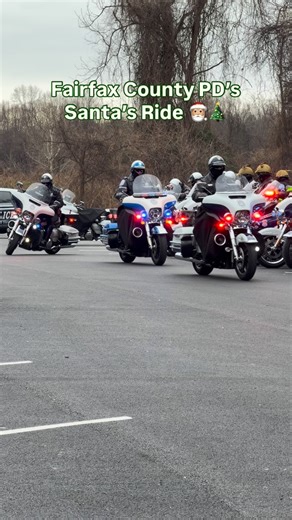 Christmas is right around the corner! The Fairfax County Police Department Motor Squad recently did their annual Santa’s Ride across the county! Since 1988, the FCPD’s Santa’s Ride has delivered toys and joy to children in hospitals and local charities! | Northern Virginia Police Cars