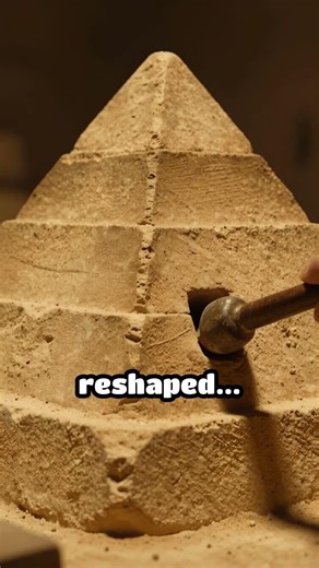 How Egyptians Corrected Pyramid Construction Mistakes