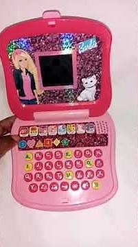 Barbie little learning laptop