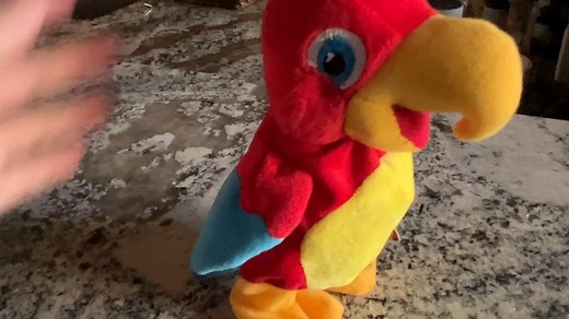 Watch Must Watch Before Buying! Talking Repeating Parrot Toy on Amazon Live