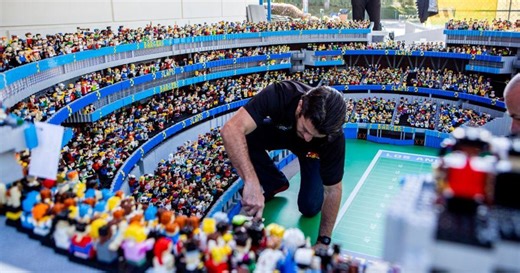 Legoland Unveils All-Lego Model Of SoFi Stadium