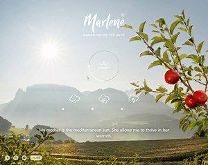 Need to switch off? 🙂 Put on your headphones 🎧, go to www.homeofmarlene.com and lose yourself in the sounds and nature of my land, South Tyrol 🏔 | Marlene