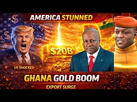 America Is Stunned as Ghana’s $20B Gold Export Boom Changes Everything”