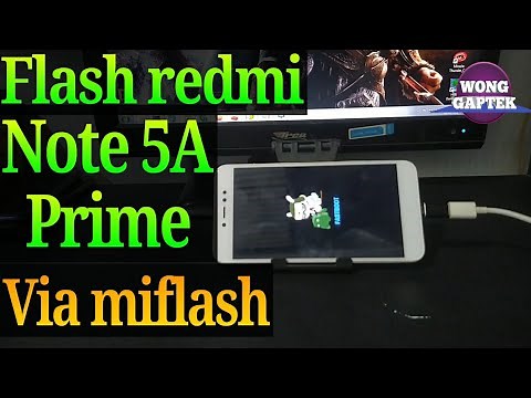 Flash Redmi Note 5A Prime (ugg)
