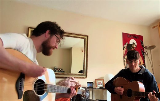 Sometimes the magic in the music comes from the messin in the music 😂 #original #accoustic #traditionalirishmusic #trad #songwriter