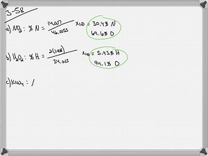 SOLVED:Calculate the percentage composition for each of the… | Numerade