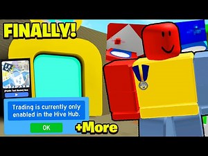 ITS FINALLY FIXED! Trading News! Test Realm Updates! (Bee Swarm Simulator)