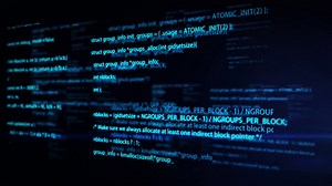 Computer Data Code Program Scrolling Stock Motion Graphics SBV-347570079 - Storyblocks