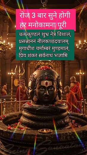 28K views · 1K reactions | Rudrashtakam #Shorts #youtubereels #viralshorts #Hindumantra #Lordmahadev #mahadev #mantra | Devo Ke Dev | Facebook