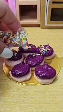 Baking cookies in my Tasty Tinies Petite Bakery #asmr #tastytinies #diycandy