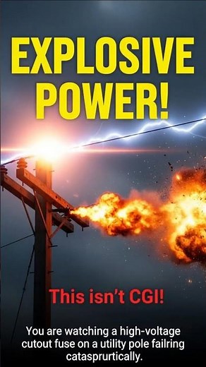 WATCH THIS Before Going Near a Power Line! #shortsfeed