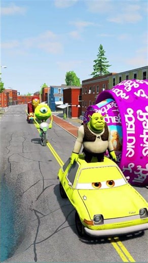 Crazy Cartoon Crash Battle #1