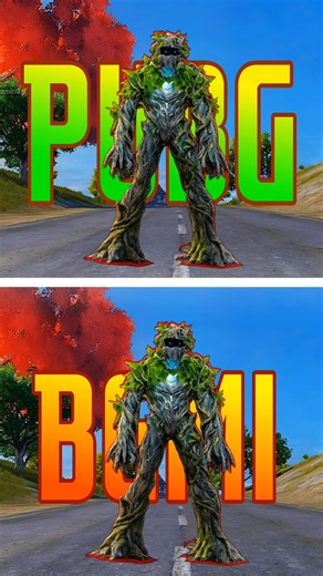 Difference Between PUBG Barkle vs BGMI Barkle✅#bgmi #pubgmobile #tipsandtricks #vs #shorts #fypage