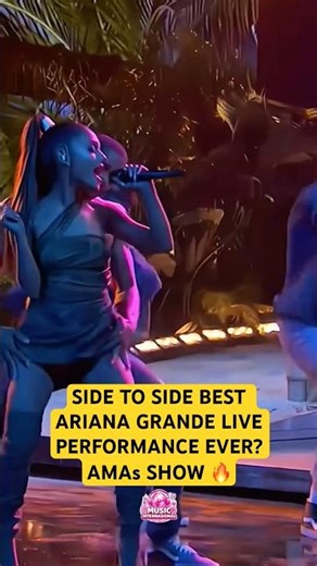SIDE TO SIDE BEST ARIANA GRANDE LIVE PERFORMANCE EVER? AMAs SHOW 🔥#arianagrande #ariana #musicvideo