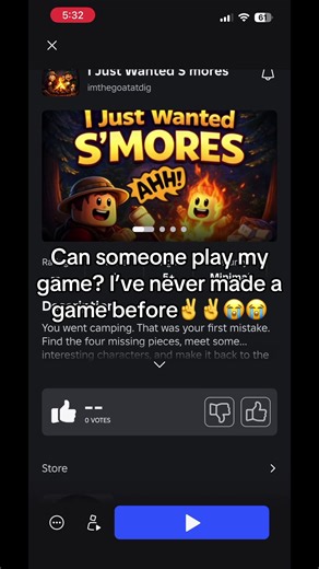 Try Out My New Roblox Game Experience