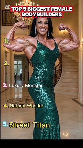 Top 5 Biggest Female Bodybuilders in History! (Unbelievable Size 😱)