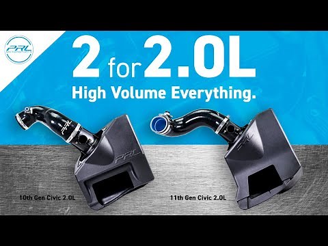 10th Gen Honda Civic 2.0L PRL High Volume Intake System Install & Sound
