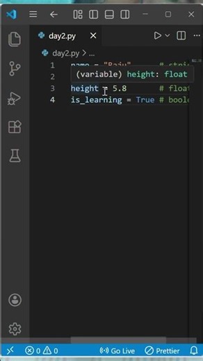 Day 3 – Python Data Types Explained | Career Rebuild Journey