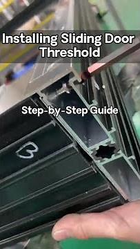 The Secret to Installing Sliding Door Thresholds (and Keeping Bugs Out)