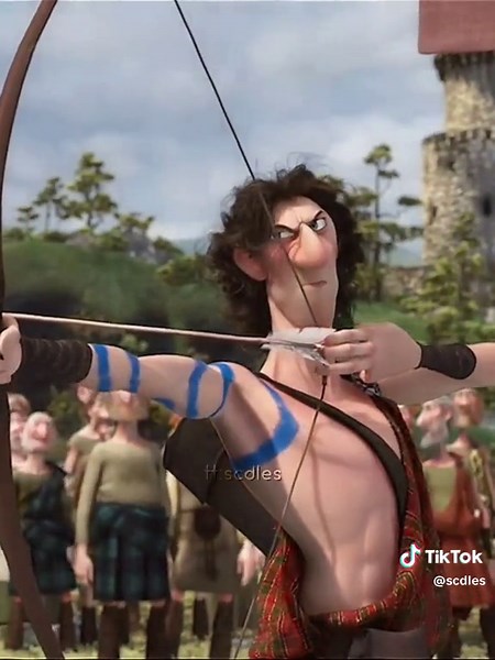 Princess Merida Archery Scene Compilation