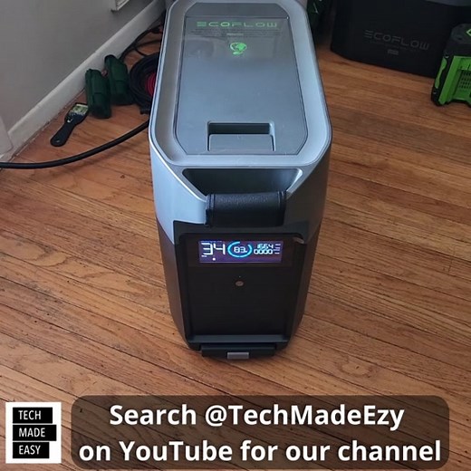 A Great Way to charge your Delta Pro or Delta Max Batteries while you are using your Pro or Max!EcoFlow Smart GeneratorLink to full video https://youtu.be/onALnTDT7YELink to purchase Smart Generator Smart generator $1,399 https://bit.ly/3t5VHqo@ecoflowtech@ecoflow@techmadeezy#ecoflowtech#ecoflow#techmadeezy#ecoflowdeltamax#ecoflowsolar#ecoflowdelta