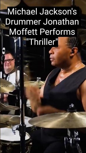 Michael Jackson's Drummer Jonathan Moffett Performs "Thriller"