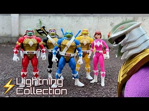 5 things about Teenage Mutant Ninja Turtles X Power Rangers Lightning Collection Figures