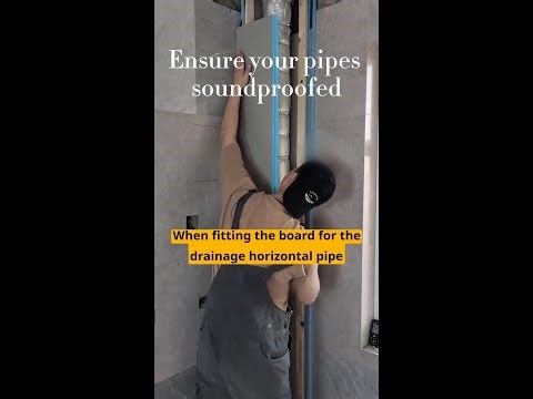 Quiet Pipes, Happy Living: How to Soundproof Your Drainage System #plumbingwork #bathroomdecor