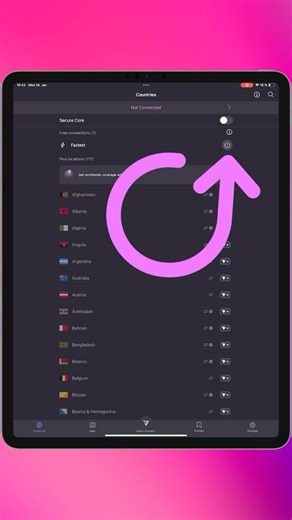 The Best Free VPN for iPad in 2025! #shorts #shortvideo #ipad