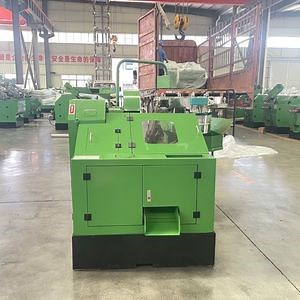 [Hot Item] Automatic Vibration Feeding Plate Type Thread Rolling Machine Hex Bolt Threader