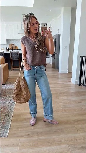 Stretchy High Rise Jeans | Comfy Everyday Denim Inspo